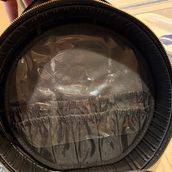 Muji White and Orange Cosmetic Organizer Set travel bag - Picture 3 of 5